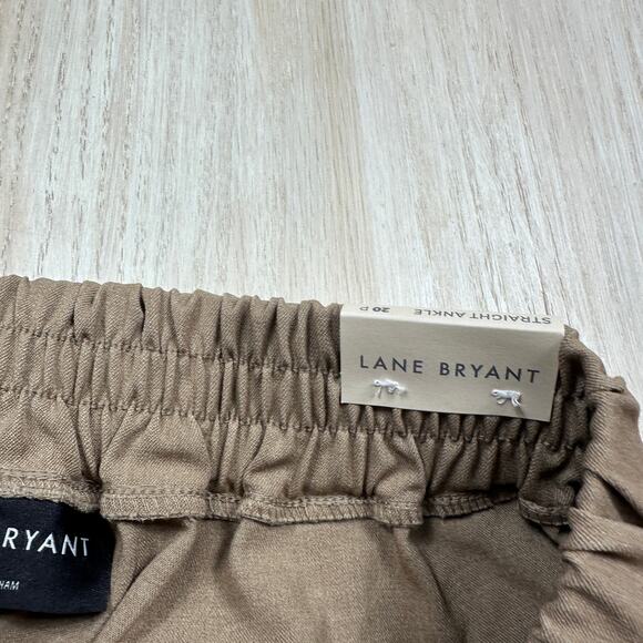 NWT Lane Bryant The Perfect Drape Straight Ankle Petite Mid Rise Pants 20 PETITE - Picture 8 of 16